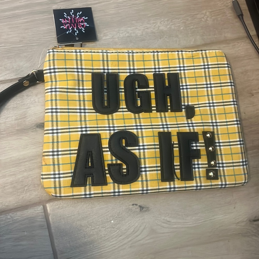 Yellow clueless bag